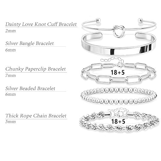 Fashion cross-border new arrival inlaid single zircon open bracelet glossy plain ring tennis chain bracelet multi-piece set of jewelry