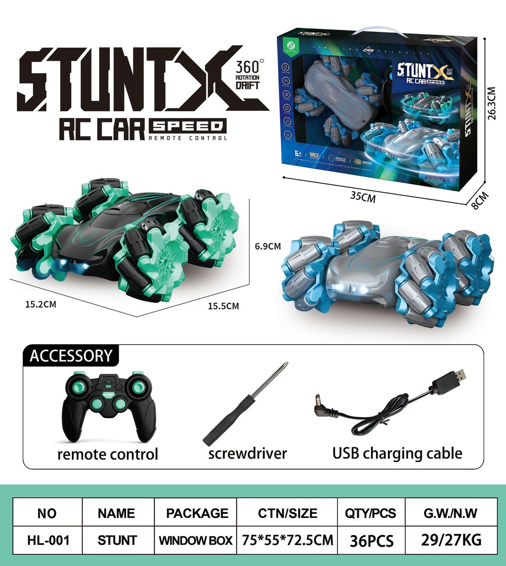 hot-selling double-sided stunt drift climbing alloy electric off-road vehicle dump truck four-wheel drive boy toy