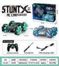 hot-selling double-sided stunt drift climbing alloy electric off-road vehicle dump truck four-wheel drive boy toy