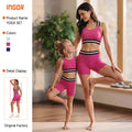 New spring/summer kids' yoga outfit - matching mother & daughter set - quick-dry sports tank top - barely-there feel - family activewear - cross-border exclusive