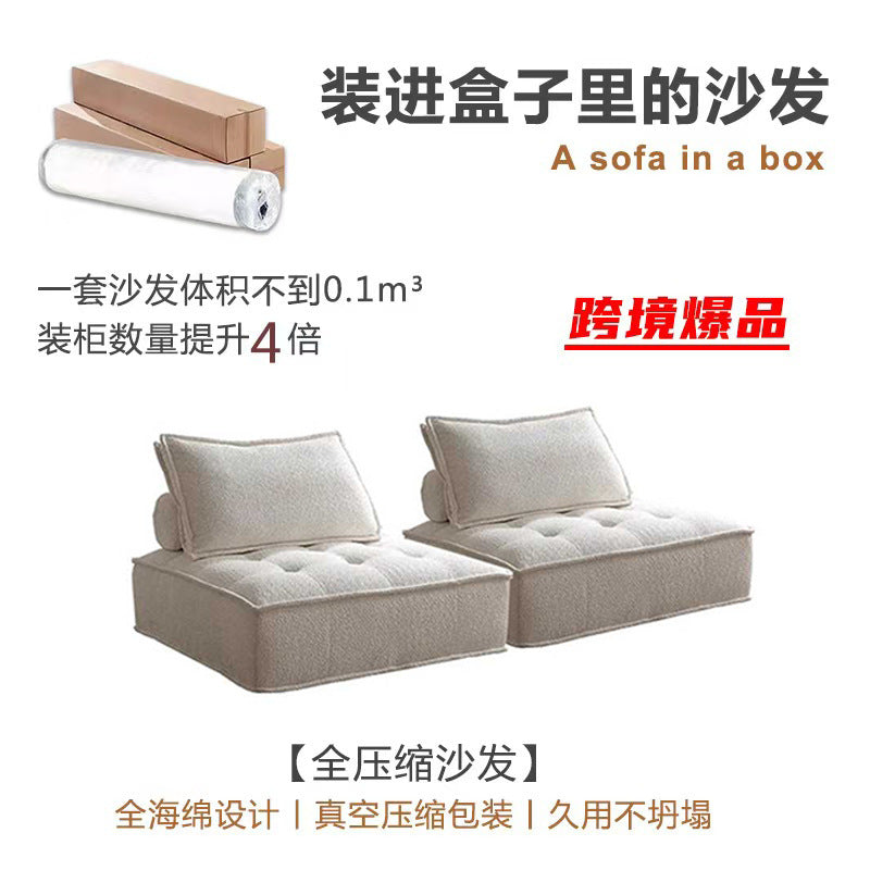 exclusive piedmont sofa resistant polymer compressed sofa fabric vacuum boneless compressed sofa