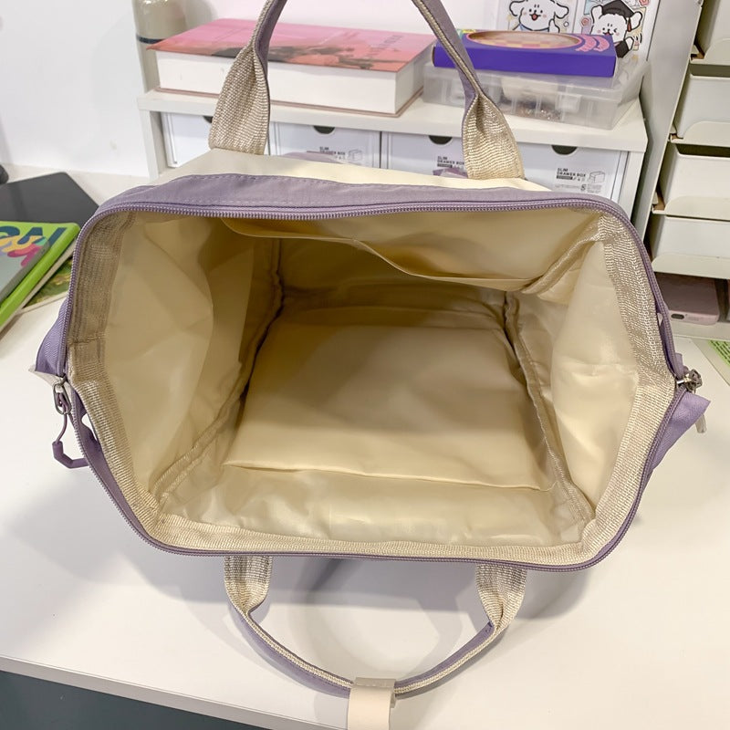 School bag summer small fresh large capacity backpack junior high school college students high value travel computer backpack