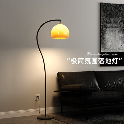 Floor lamp french medieval style living room bedroom classy sense accessible luxury sofa side ornaments italian normcore atmosphere table lamp