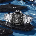 New arrival green water ghost fully automatic fake mechanical watch men's watch calendar waterproof luminous douyin kuaishou hot selling watch
