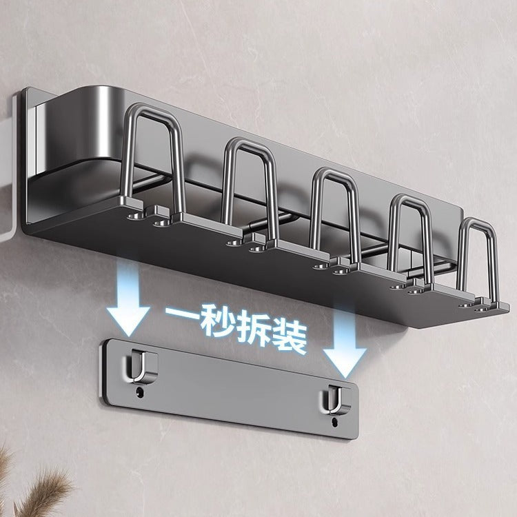 Removable toothbrush rack No punching mouthwash cup holder Wall hanging storage rack Electric toothbrush Toothpaste holder Wholesale