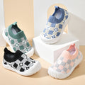 Baby mesh shoes breathable mesh sneakers kids flyknit casual shoes infant soft bottom toddler shoes kids shoes