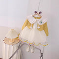 Baby girl spring/autumn  new sweet first birthday dress toddler spring fashion dress - export quality