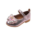 Cartoon princess shoes for girls, spring/summer bowknot soft sole flats, little girl sandals, toddler & kids' princess style footwear