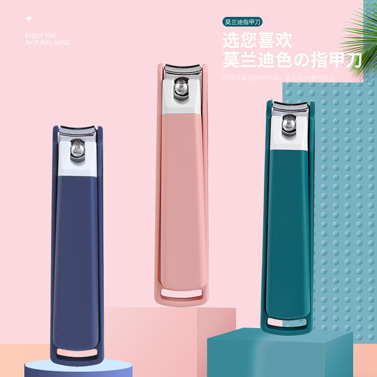Wholesale nail clippers - single, anti-splash, large size - nail clippers, cuticle nippers, manicure & personal care tools (single unit)