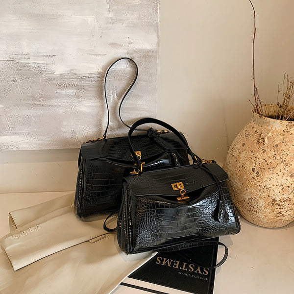 Bag Women's 2025 New Versatile Fashion Handbag Large Capacity Commuter Tote Bag Slack Shoulder Crossbody Bag