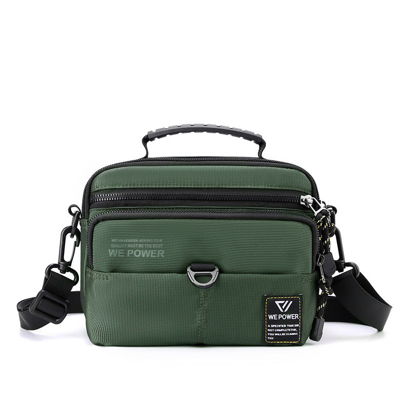 New men's messenger bag fashionable and simple shoulder bag sports fanny pack outdoor multi-functional belt hanging bag mobile phone bag