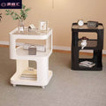Bedside table small bedroom for home creative bedside cabinet modern casual storage shelf iron art movable side table