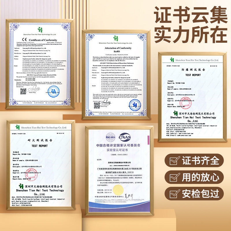 Explosion-proof cabinet Self-closing door Safety cabinet Industrial chemicals Hazardous chemicals Gallon Fireproof explosion-proof box Flammable storage cabinet