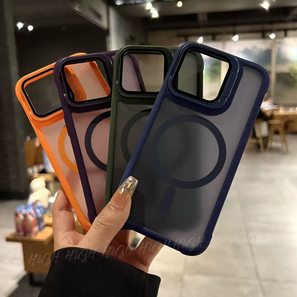 Lens holder and goggles suitable for apple 16promax skin-feeling frosted magnetic phone case iphone15 protective cover