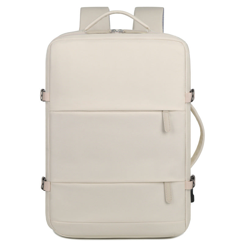 Cross-border new backpack men's and women's multi-functional business and leisure computer bag large-capacity short-distance travel backpack