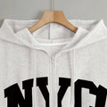Amazon  european and american cross-border new casual loose-fit printed letter hoodie