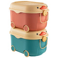 Household movable toy storage box daily storage box baby clothes cabinet snacks lego building blocks plastic basket