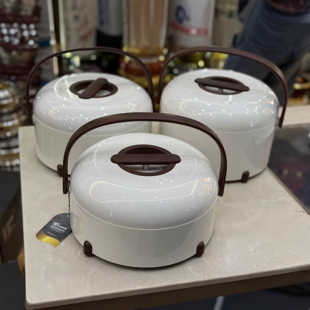 Exportnew arrivalhot selling handle double layer insulation box 3l-4l-5l factory direct sales insulation tableware foodwarmer