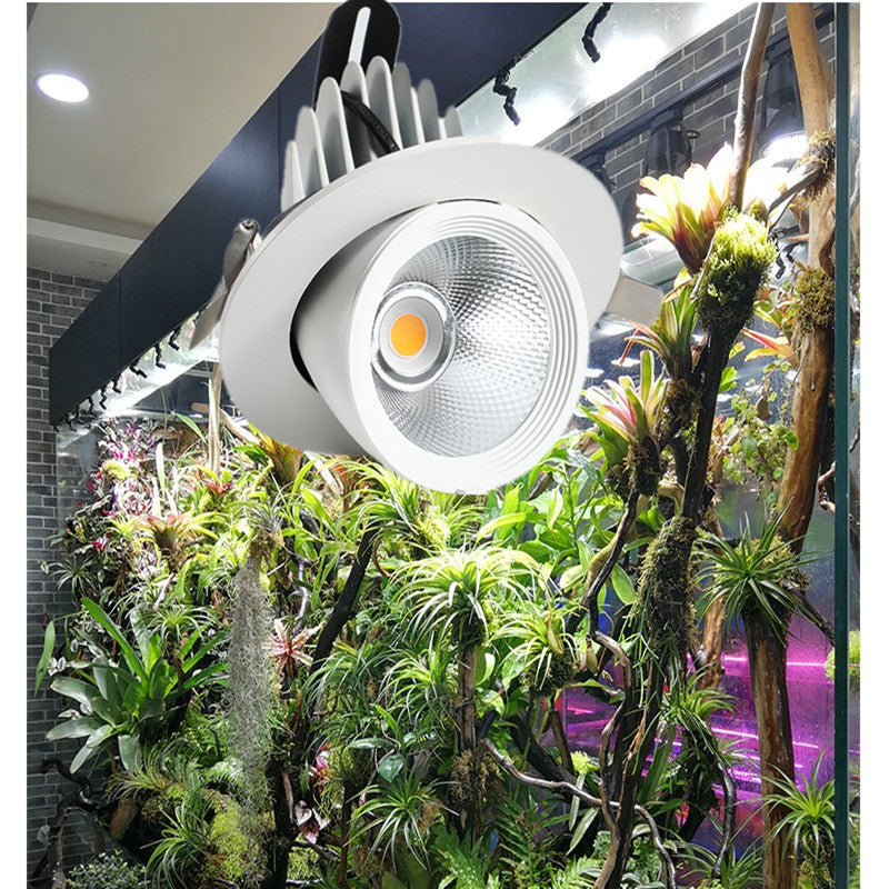 Full spectrum embedded ceiling green wall elephant trunk growth light, indoor gardening lighting led plant wall fill light