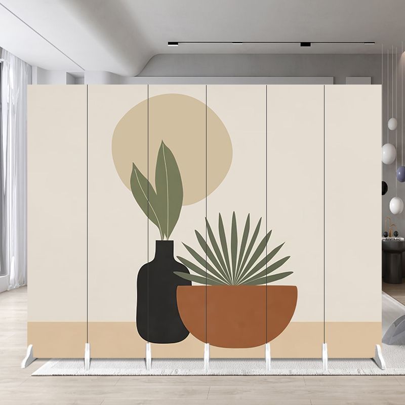Minimalist screen partition for living room, beauty salon, office, room, home, entryway – folding and mobile