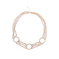 hot-selling metal geometric body chain fashionstylish hot girl circle retropatchworkcasual accessories women's waist chain