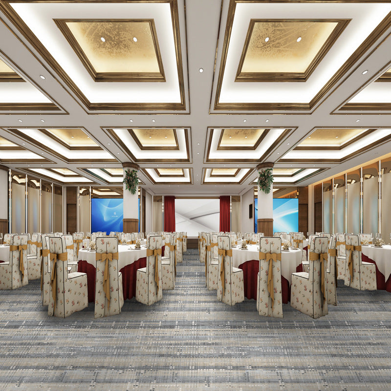 Acmest carpet: custom-made, full-coverage, wool and nylon, flame-retardant, and stain-resistant carpets for star-rated hotel guest rooms and banquet halls