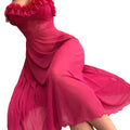 new home & lingerie: sexy suspender maxi dress - 3d lace, solid color, elegant style, sleepwear