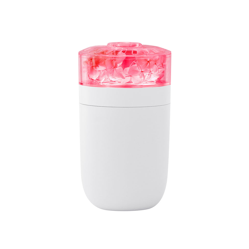 2024 new everlasting flower humidifier - usb powered, silent, color-changing air humidifier for car, office, and desktop use