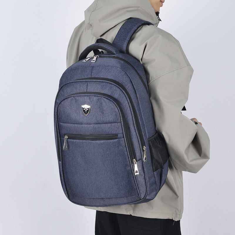 School bag for men, junior high school students, high school students, college students, plus large capacity backpack, adult luggage bag, travel bag, backpack.