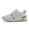 plus size women's shoes new arrival leather sneakers women's k-styleeasiest for matchflatscasual soft bottom running dad shoes