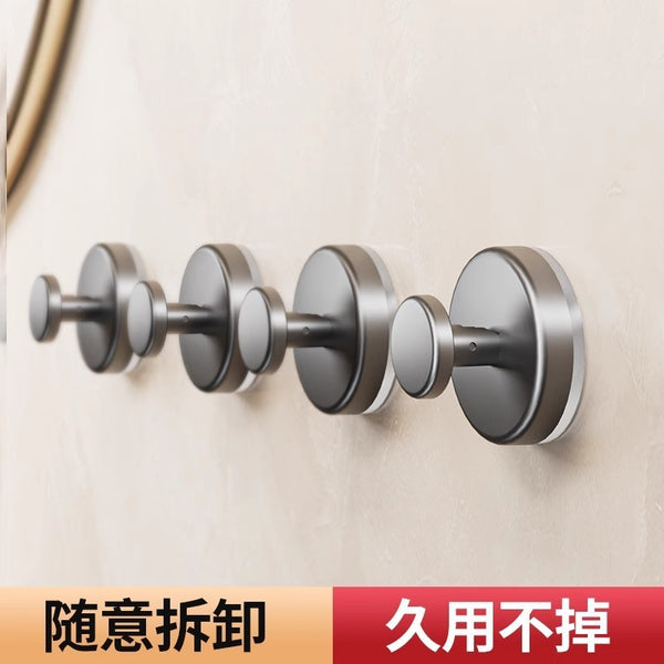 Suction cup hook single hook non-marking non-punching adhesive hook vacuum strong load-bearing bathroom bathroom door rear wall adhesive hook