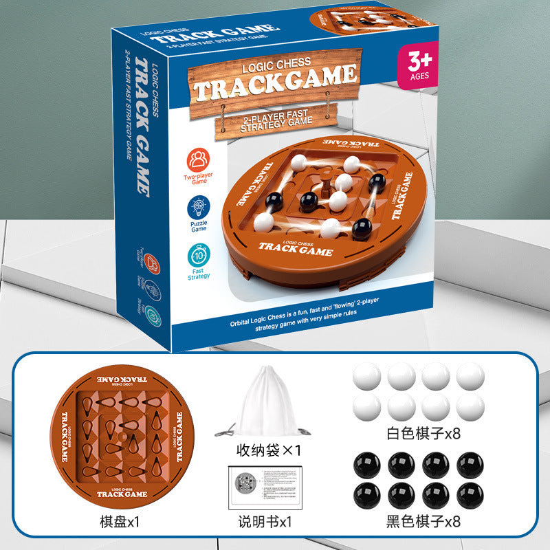 children's casual game magnetic effect chess interactive board game logical thinking magnet children's two-player chess toy