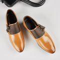 New plus size leather shoes for men, business formal dress shoes, versatile wedding shoes, soft black casual shoes, dropshipping available