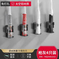 Gun gray toothbrush holder [4 pack]