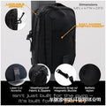 Hot-selling gym fitness bag - portable multifunctional magnetic sports sling bag with waterproof, wear-resistant design and water bottle holder