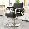 Barber shop chair hair salon special rotatable adjustable haircut chair hairdressing chair popular trendy store high-end perm and dyeing seat