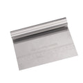 Baking scraper stainless steel dough cutter multi-function with scale flour cutter kitchen for home dough cutter rice roll scraper