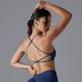 European and american seamless yoga bra - quick-dry, sweat-wicking, compression sports bra - running, fitness, tank top, beautiful back yoga top for women