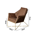 Single sofa (khaki)