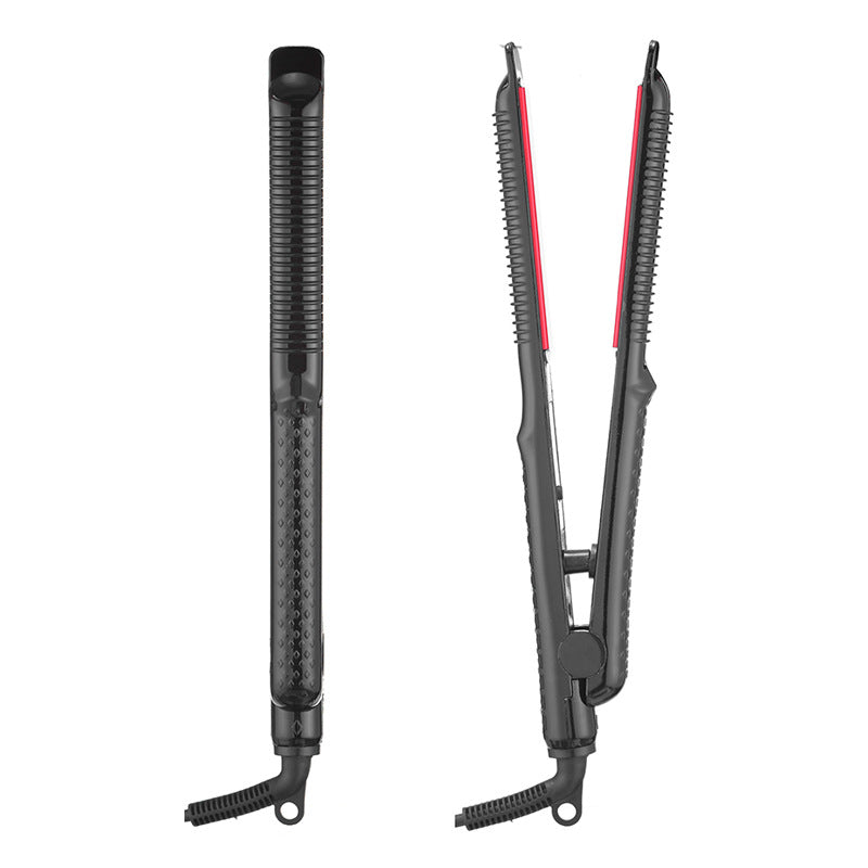 Five-speed temperature-adjustable hair straightener, electric straightener, straightener, inner arc corn silk perm splint, no damage to hair, straight and dual-use