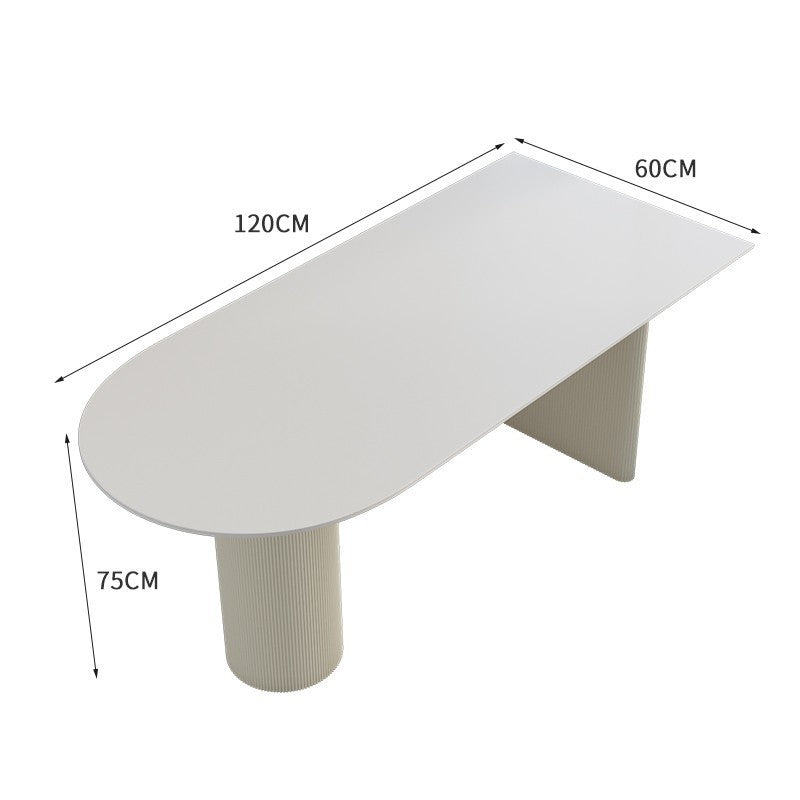 Cream Wind Studio Selection Area Table and Chair Combination Wedding Shop Negotiation Sofa Leisure Nail Salon Reception Card
