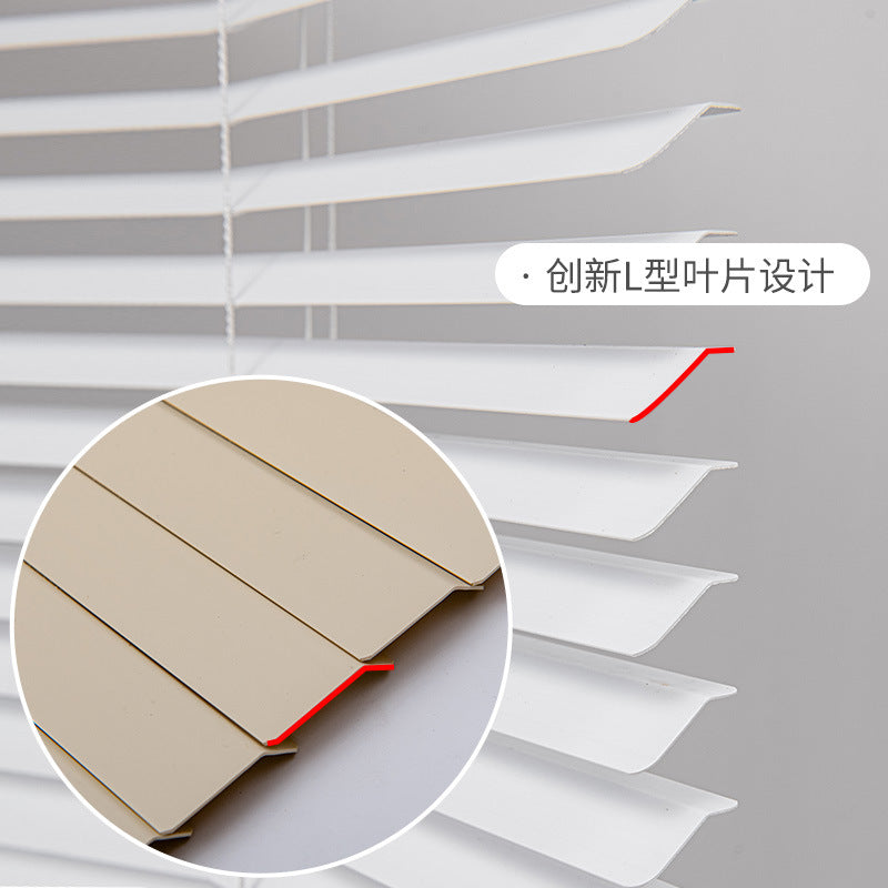 New pvc venetian blinds - no drilling required, semi-blackout, for bathroom, office, kitchen. thickened, adjustable venetian blinds