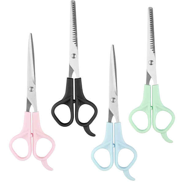 Household Children's Haircut Scissors Wholesale Factory Baby Hairdressing Thin Tooth Scissors Flat Scissors Pet Scissors Stainless Steel Scissors