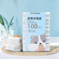 Desktop trash bags, mini trash bags, sorting, household, thickened, small size, desktop trash can bags, 100 pieces