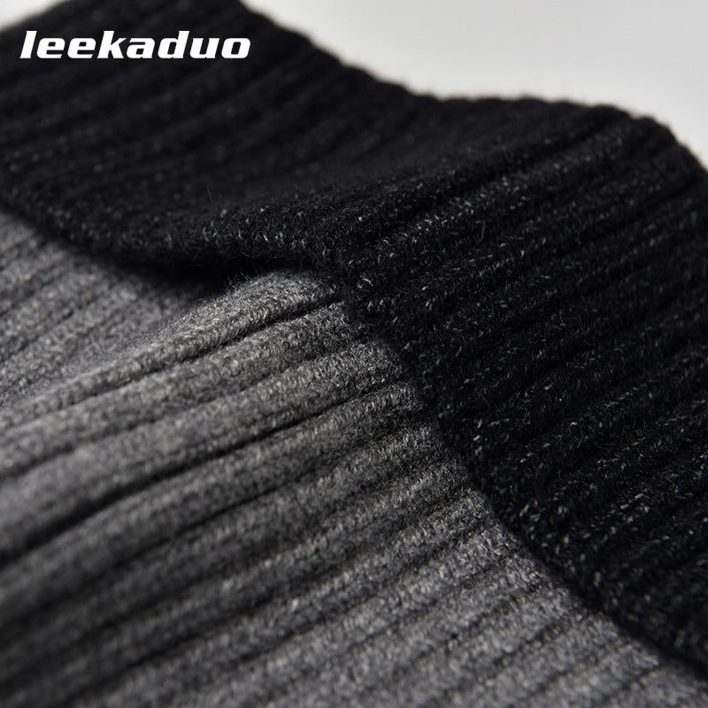 Rabbit velvet core-spun yarn knitted hat winter new men's and women's warm wool hat crimped hat outdoor dome pullover hat