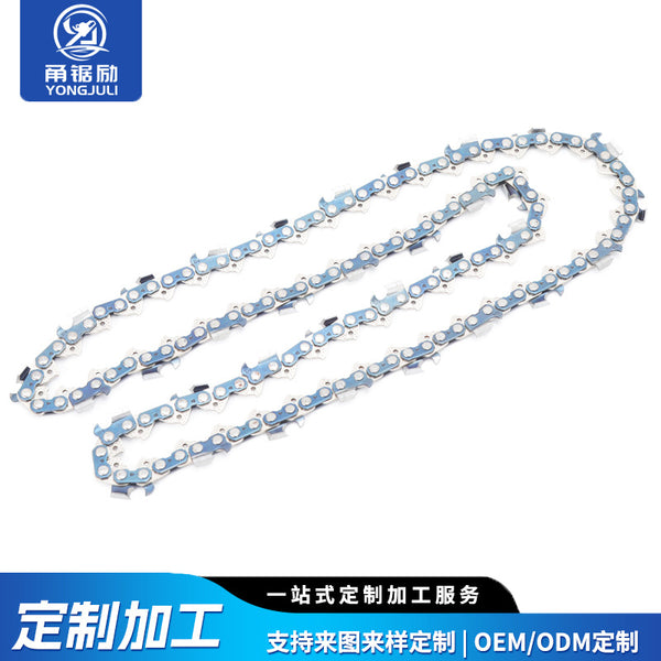 Machining Custom Garden Hardware Tools Electric Chainsaw Saw Chain Alloy Head Durable Chainsaw Chain Logging Saw Chain