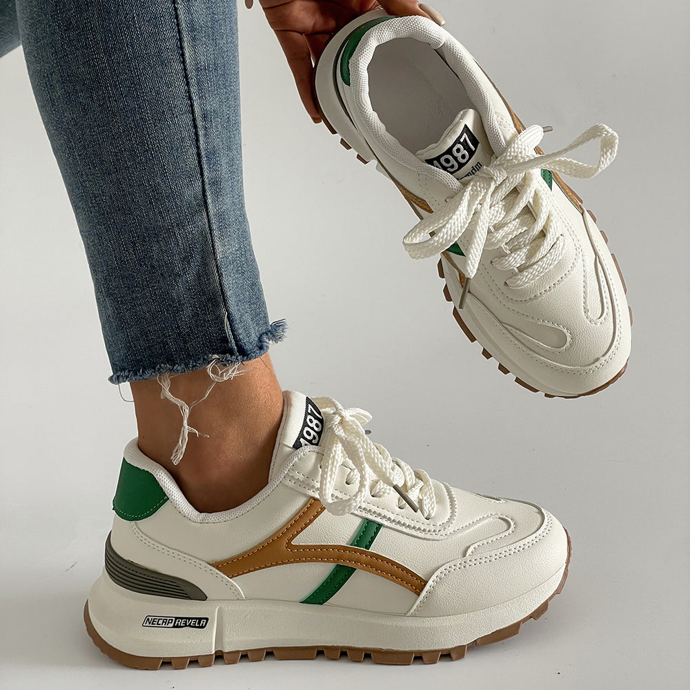export lightweight athletic shoes for women, 2026 spring new arrivals, versatile soft sole non-slip casual sneakers, agar running shoes