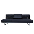 Lc5 retro classic genuine leather office nordic stainless steel studio combination casual minimalist business hotel sofa