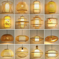 Lantern bamboo art chandelier bar b&b tea room hot pot restaurant restaurant casual japanese restaurant bamboo dining room lighting