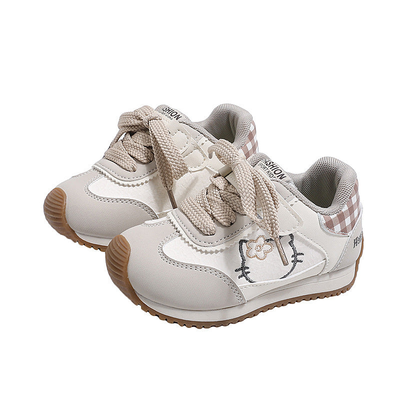 Vancahao kids' argan shoes,  spring new collection: soft-soled running sneakers for boys, breathable athletic shoes for girls